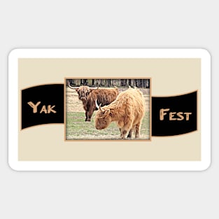 Yak Fest No.1 Sticker